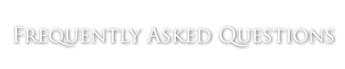 Frequently Asked Questions